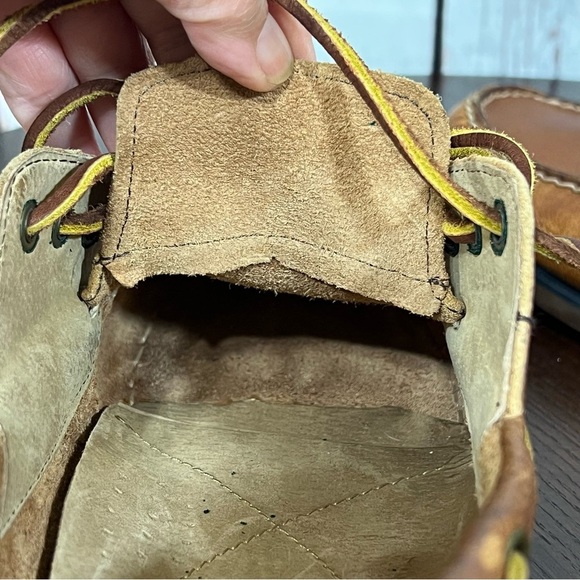 Ralph Lauren Polo Tan Leather Loafers Slip-Ons Vintage 80s 90s in size 9.5 GUC - Picture 13 of 17